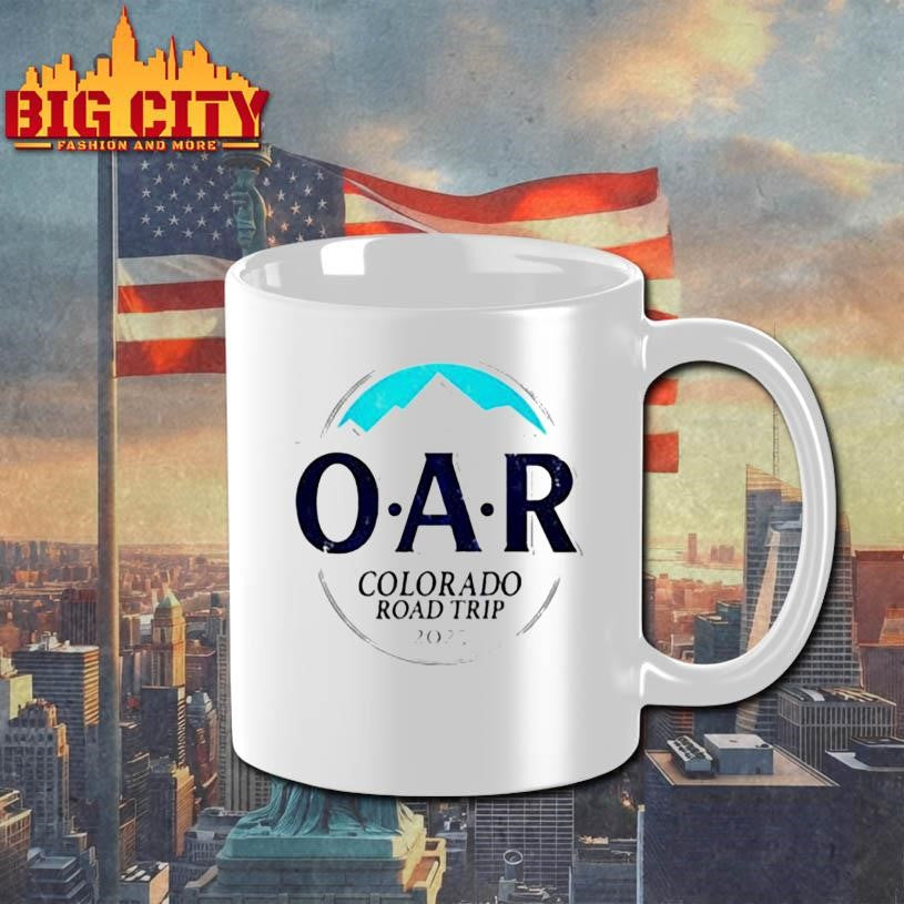 O.A.R. Colorado Road Trip 2025 logo shirt