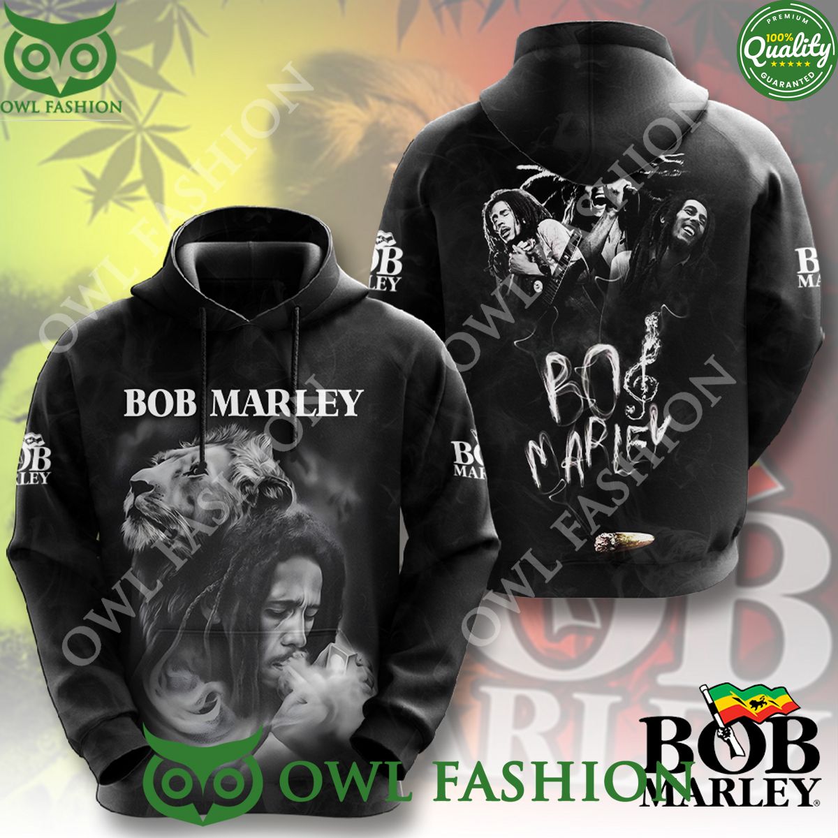 Bob Marley Jamaican Singer and Guitarist 3D t Shirt