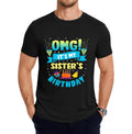 OMG Mouthless cat'WB shield My Sister Birthday T-Shirt
