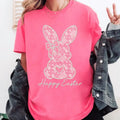 ONLY ONE Dark Grey LARGE Lace Bunny Easter Unisex Shirt Available Hoodie, Sweatshirt | RetroVerseTees.com