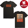Oasis Definitely Maybe All Access Pass 2025 Two Sided Shirt