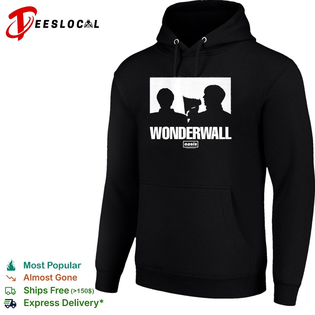 Oasis Wonderwall Liam Gallagher Noel Gallagher Music Band Shirt