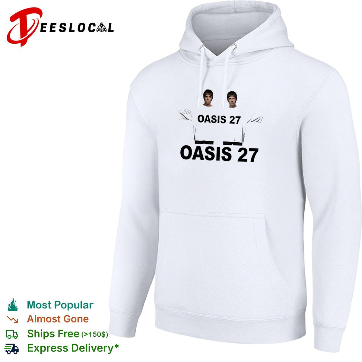 Oasis two men 27 shirt
