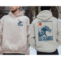 Ocean Men Christian Hoodie For Him Christian Apparel For Him Bible Verse Shirt Baptism Gift Church Apparel Trendy...