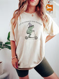 Off to Commit Tom Foolery Frog Shirt, Funny Women Meme Graphic Sarcastic Shirt, Trendy Shirt Hoodie, Sweatshirt
