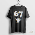 Official 67 Six Seven Hand Meme Funny Viral