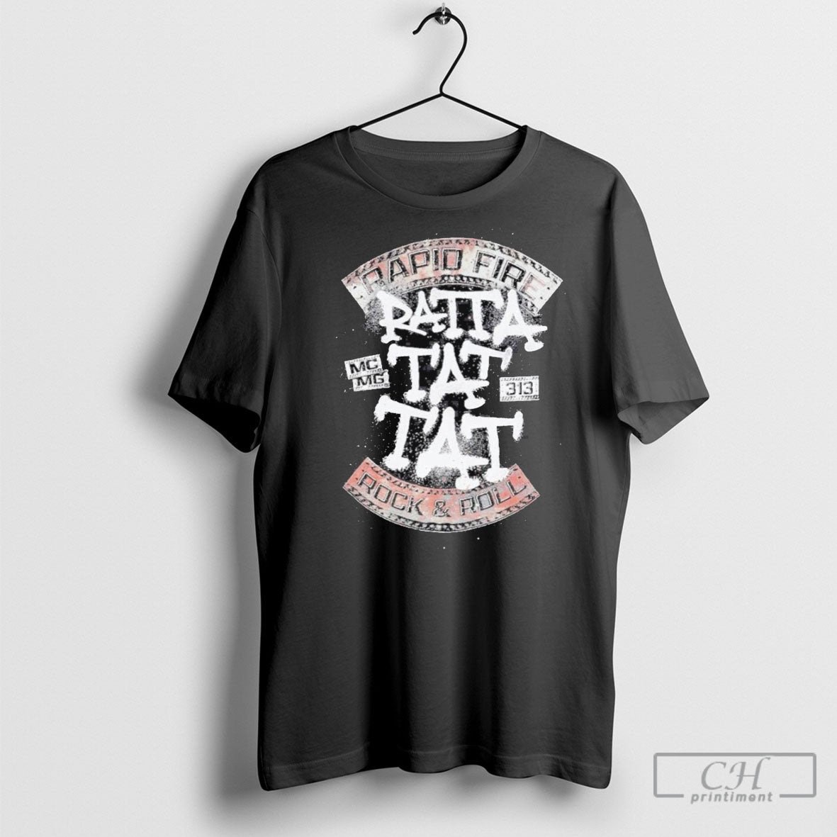Official Alex Shelley Event Worn Motor City Machine Guns Rapid Fire Rock N Roll