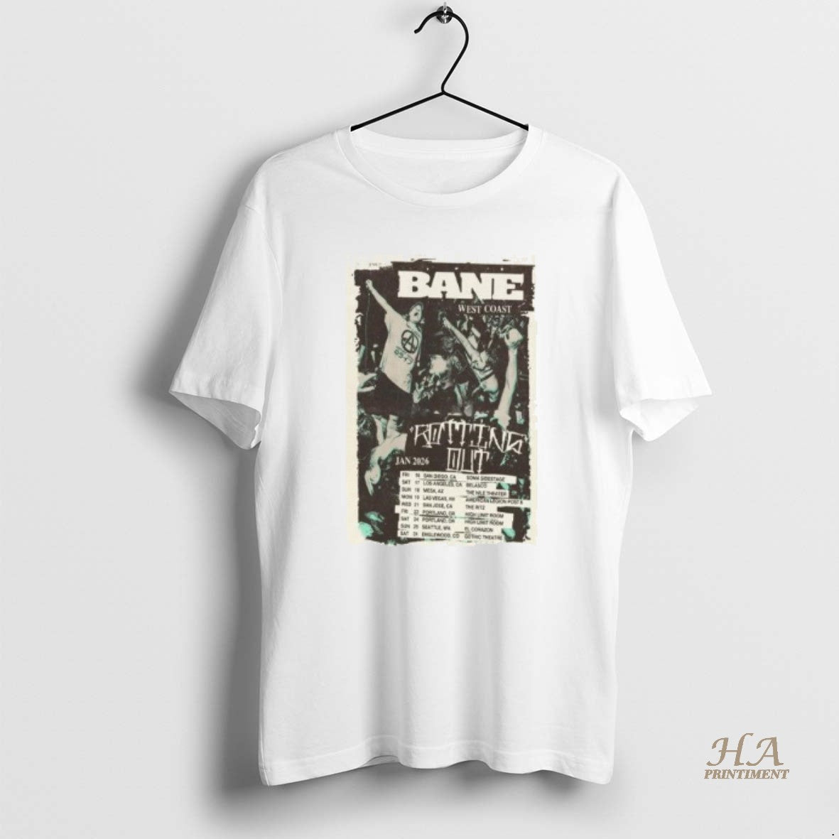 Official Bane West Coast January 2026 Circle White