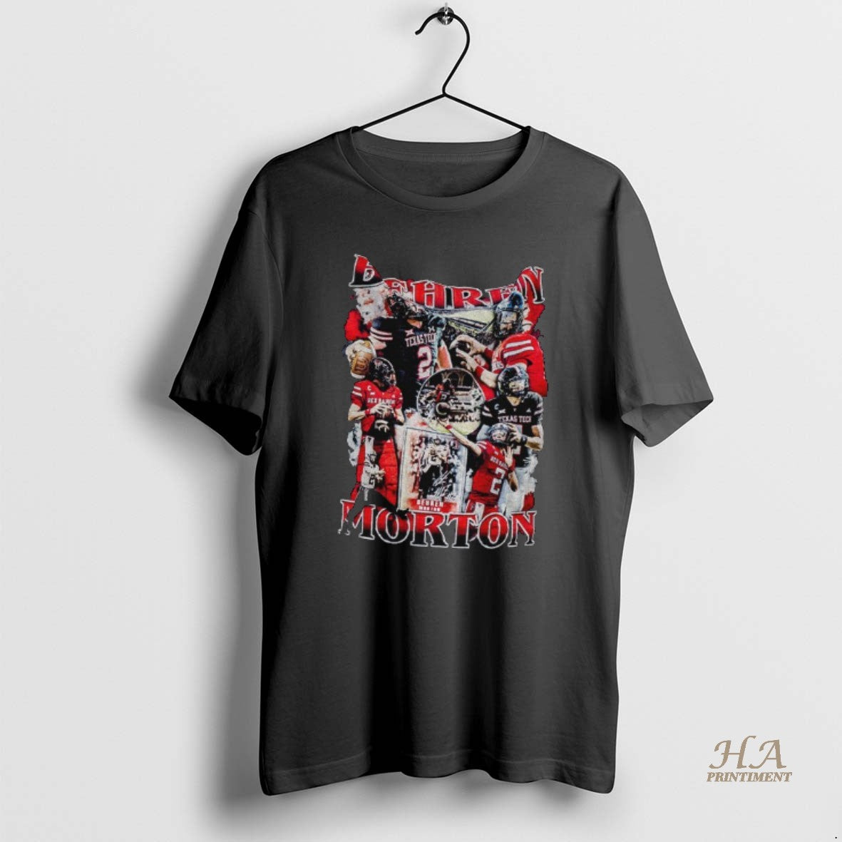 Official Behren Morton Texas Tech Raiders Graphic