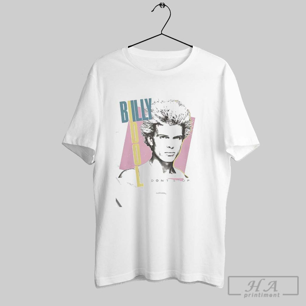 Official Billy Idol Dont Stop Ivory Graphic