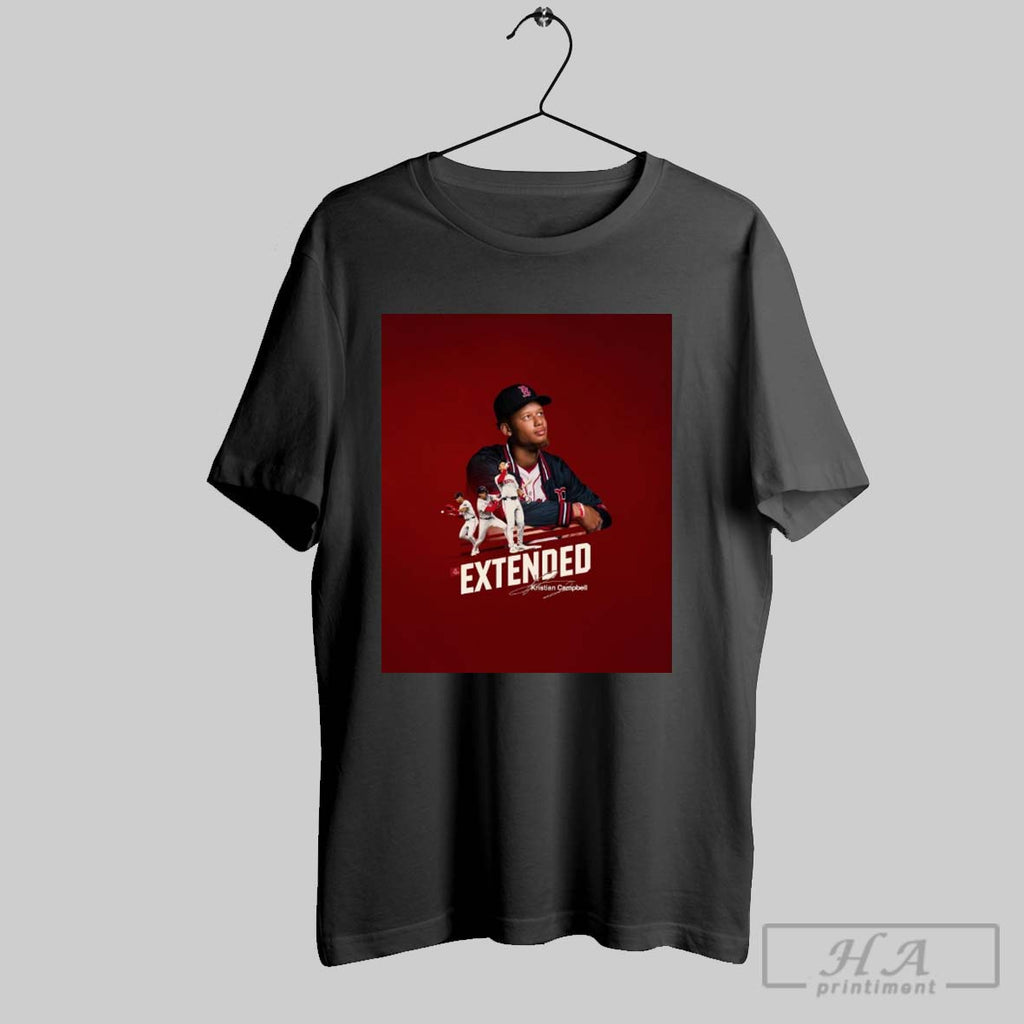 Official Boston Red Sox Baseball Extended Kristian Campbell Kcs Sticking Around Signature Poster