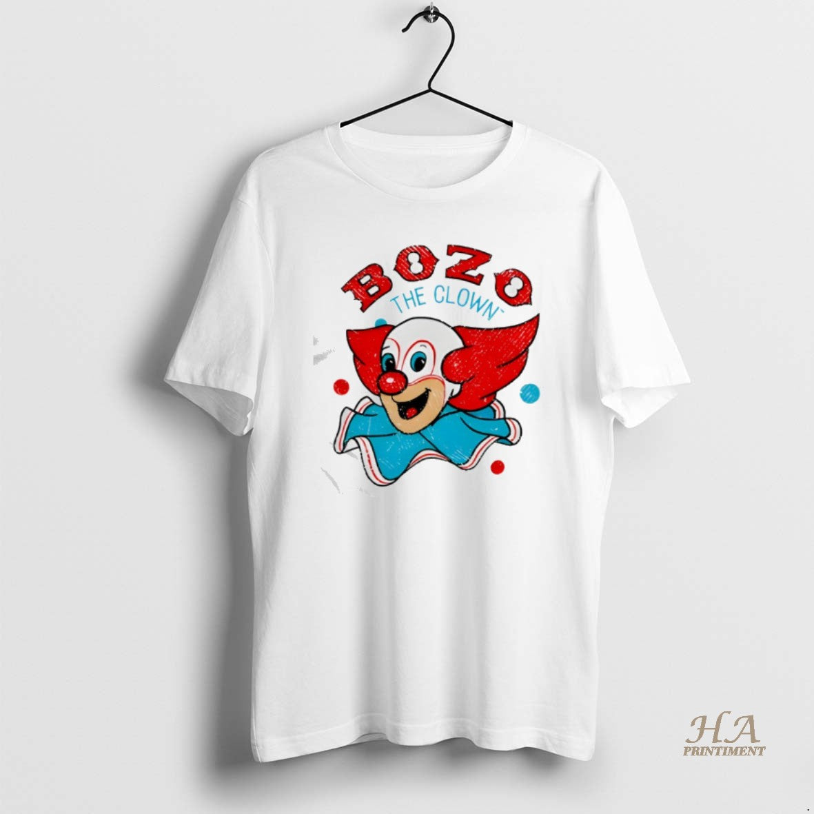 Official Bozo The Clown Retro Cartoon