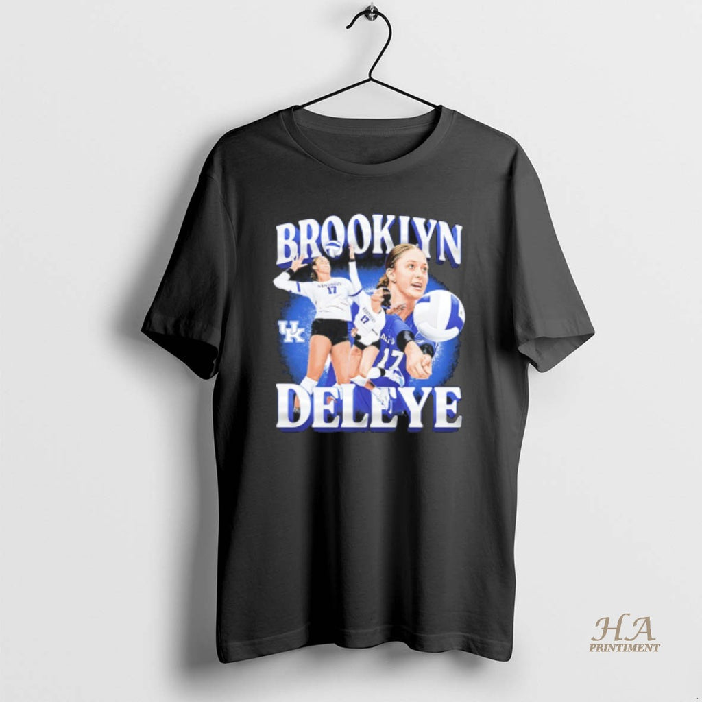 Official Brooklyn Deleye Kentucky Wildcats Volleyball Player Graphic