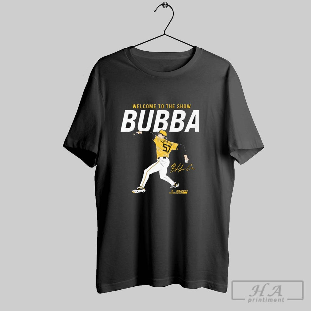 Official Bubba Chandler Welcome To The Show Bubba Pittsburgh Pirates Mlb Signature