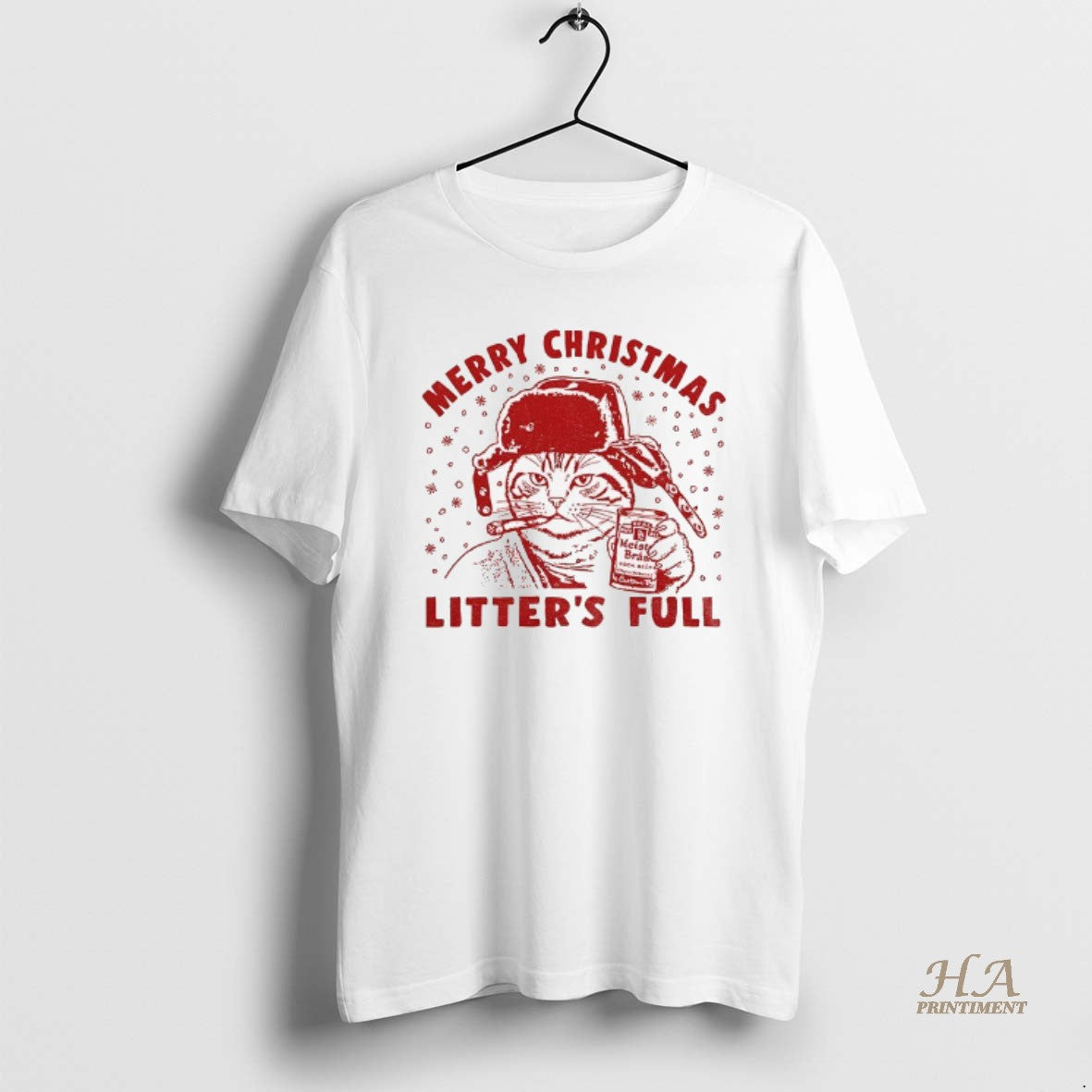 Official Cat Litters Full Smoking Merry Christmas