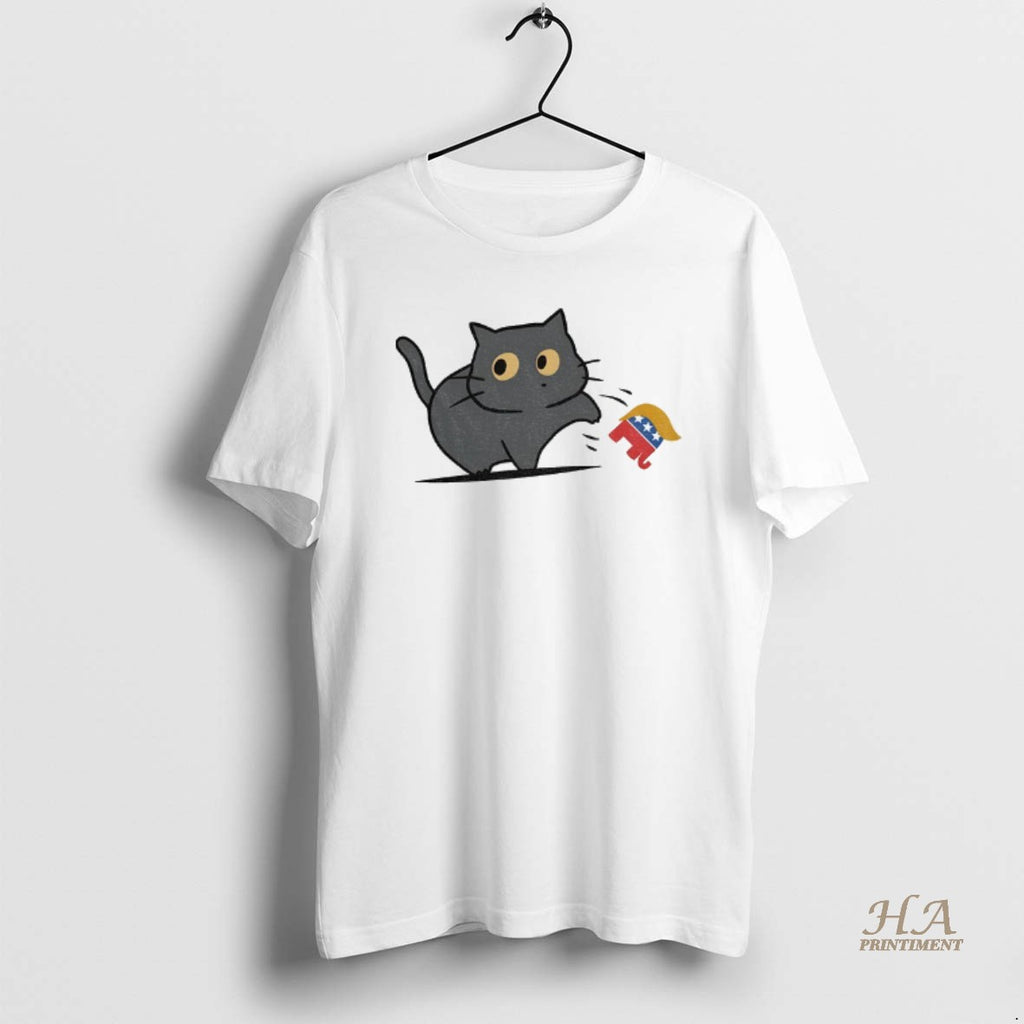 Official Cat Knocking Donald Trump Elephant Republican Party Trump