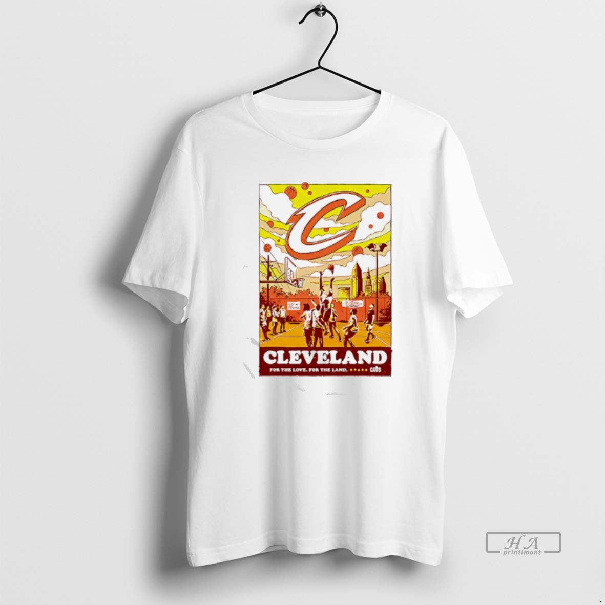 Official Cleveland Cavaliers For The Love For The Land Graphic T-Shirts, Hoodie, Sweatshirt | RetroVerseTees.com