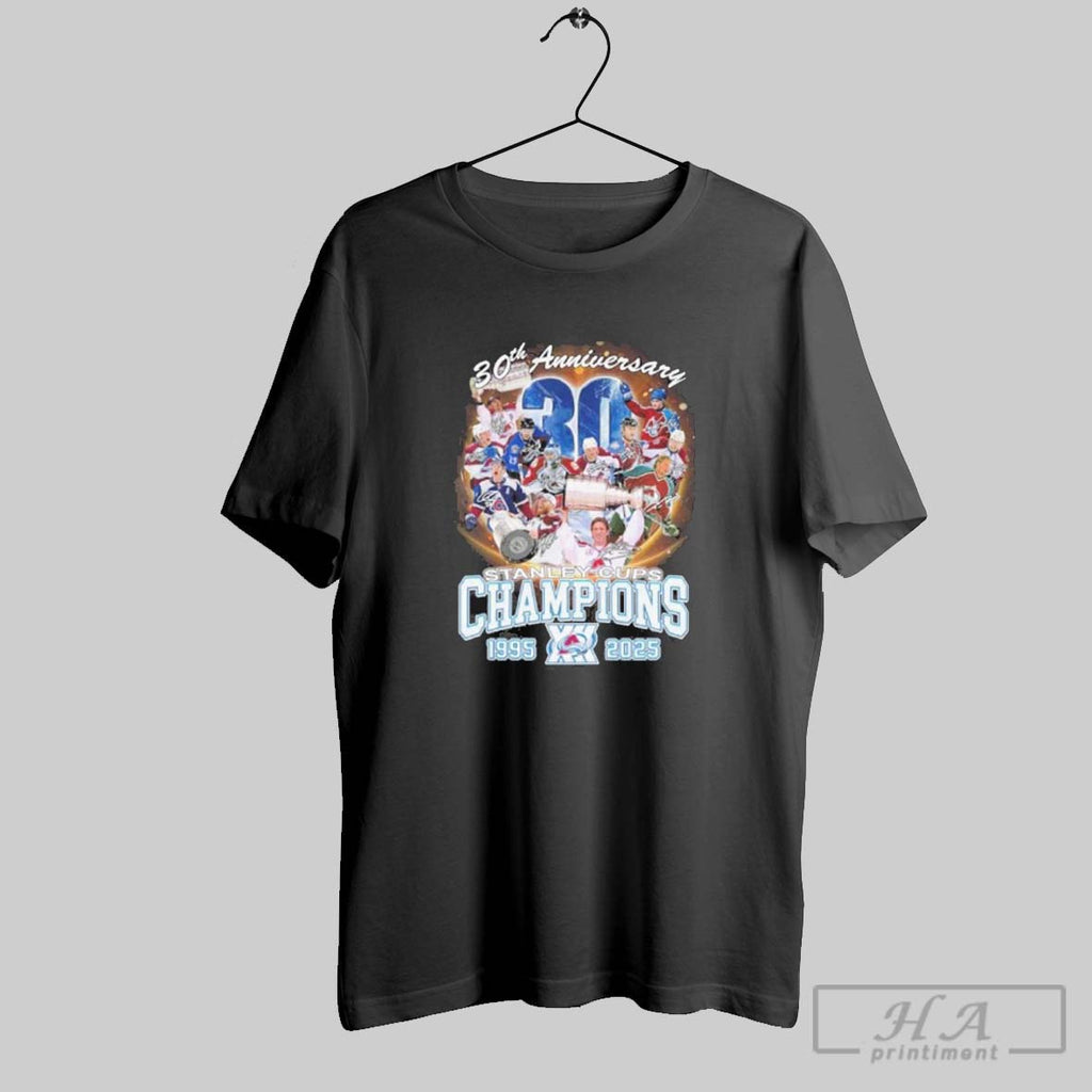 Official Colorado Avalanche 30th Anniversary Stanley Cup Champions