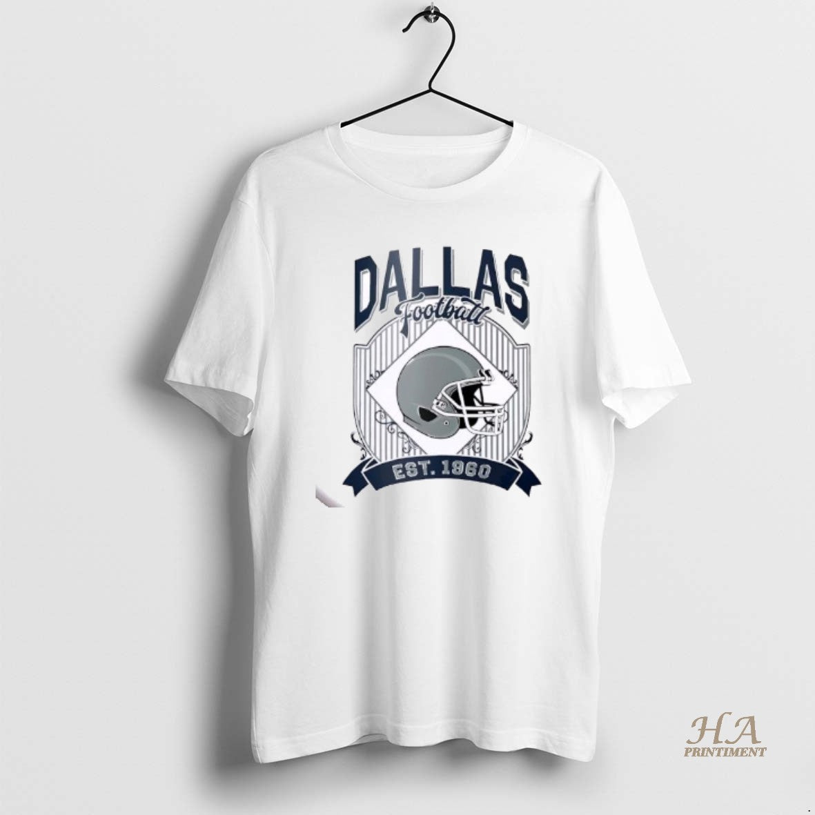 Official Dallas Cowboys Football Vintage Style Ornaments White