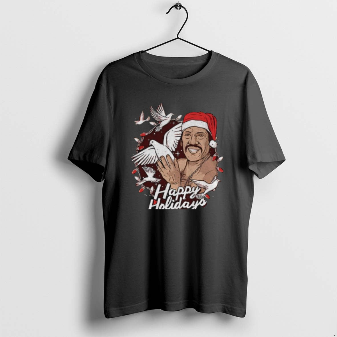 Official Danny Trejo Santa Claus Happy Holidays Merry Christmas
