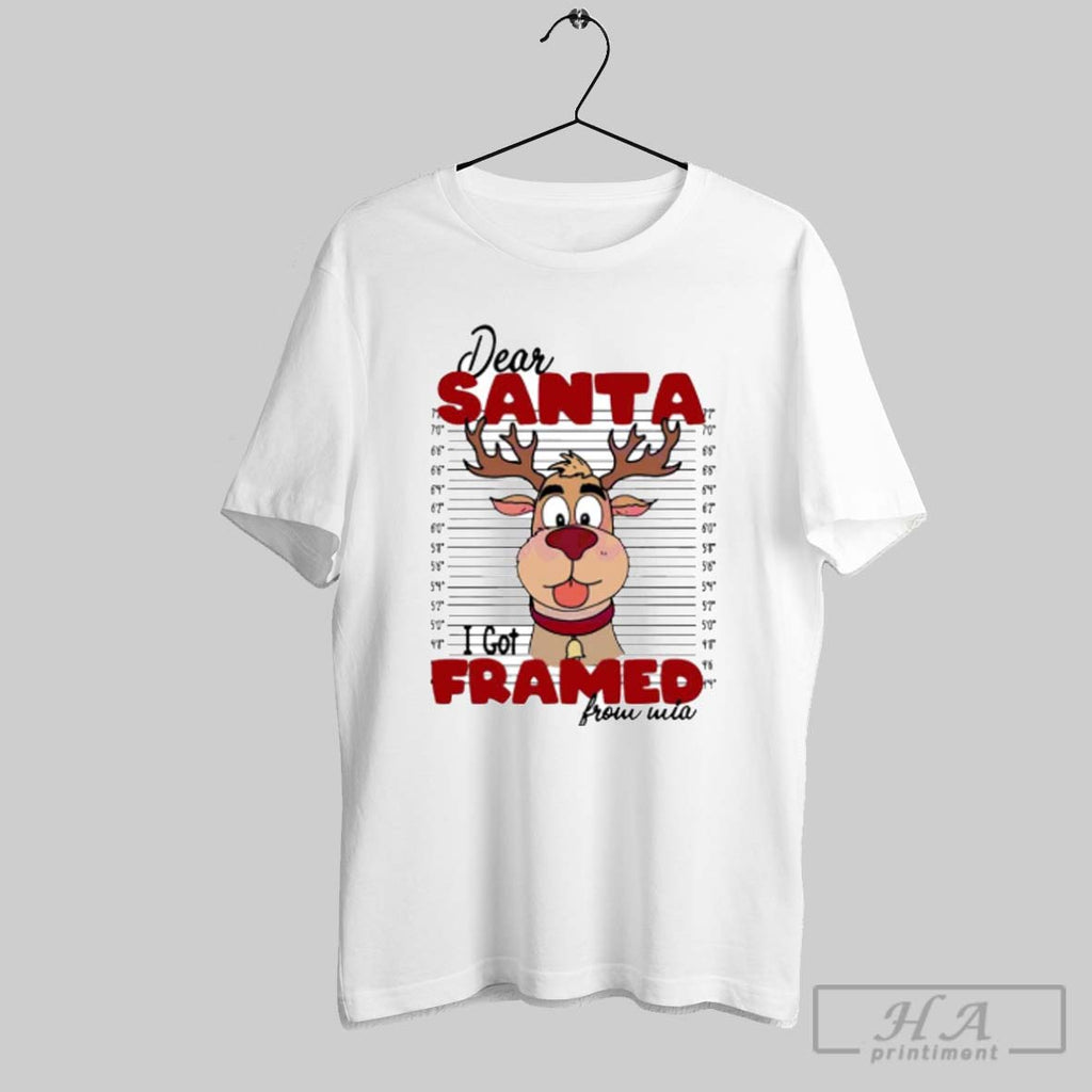 Official Dear Santa I Got Framed From Wia Ornament Ornament