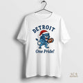 Official Detroit Lions Football Mascot Santa Hat Detroit One Pride Merry Christmas