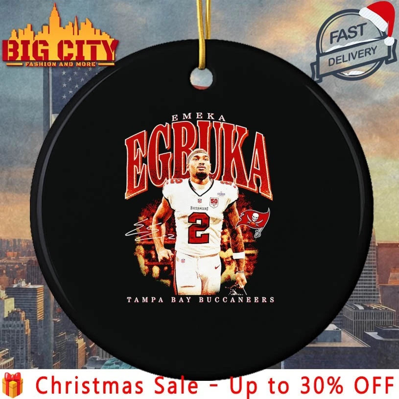 Official Emeka Egbuka Tampa Bay Buccaneers signature shirt