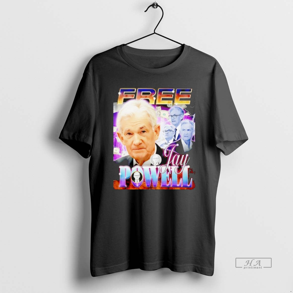 Official Free Jay Powell Jerome Powell T-Shirts, Hoodie, Sweatshirt | RetroVerseTees.com