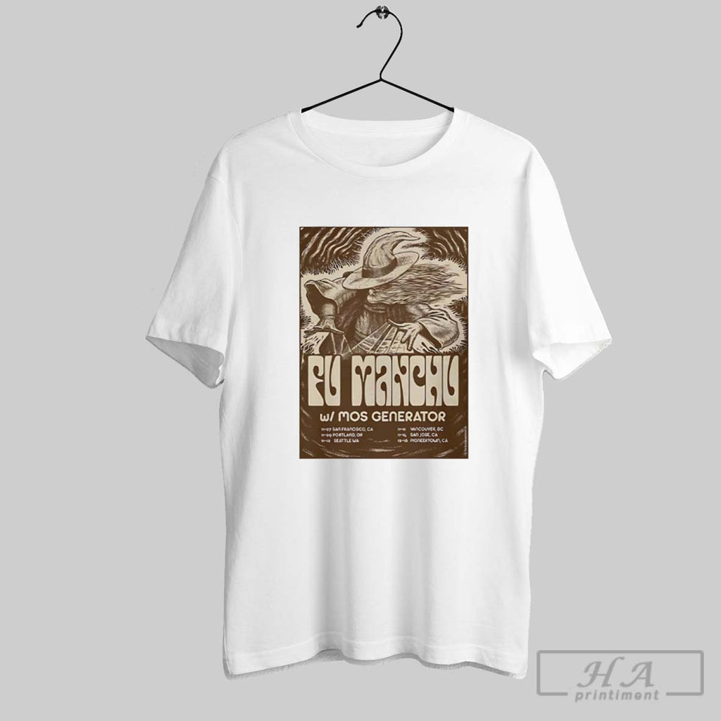 Official Fu Manchu Graphic T Shirt