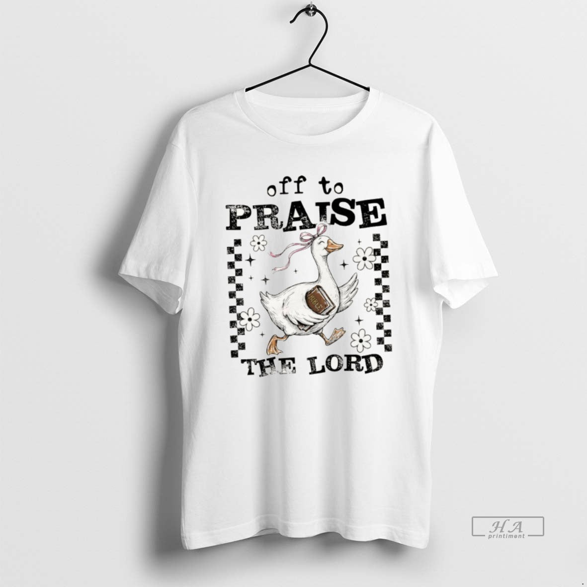 Official Funny Goose Christian Off To Praise The Lord T-Shirts, Hoodie, Sweatshirt | RetroVerseTees.com