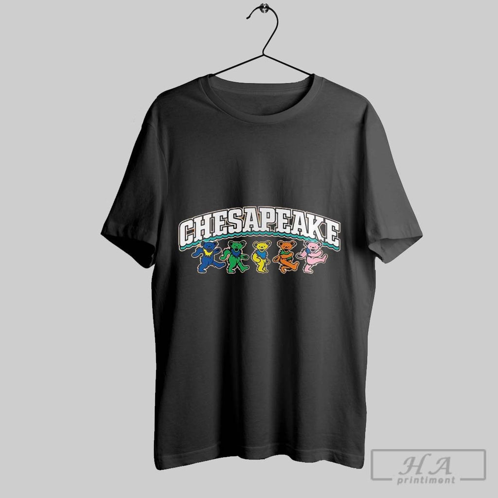 Official Grateful Dead Dancing Bear X Chesapeake Baysox T