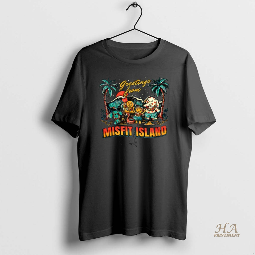 Official Greetings From Misfit Island Time Cartoon