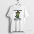 Official Grinch Am I The Only Person With A Voice In My Head T-Shirts, Hoodie, Sweatshirt | RetroVerseTees.com