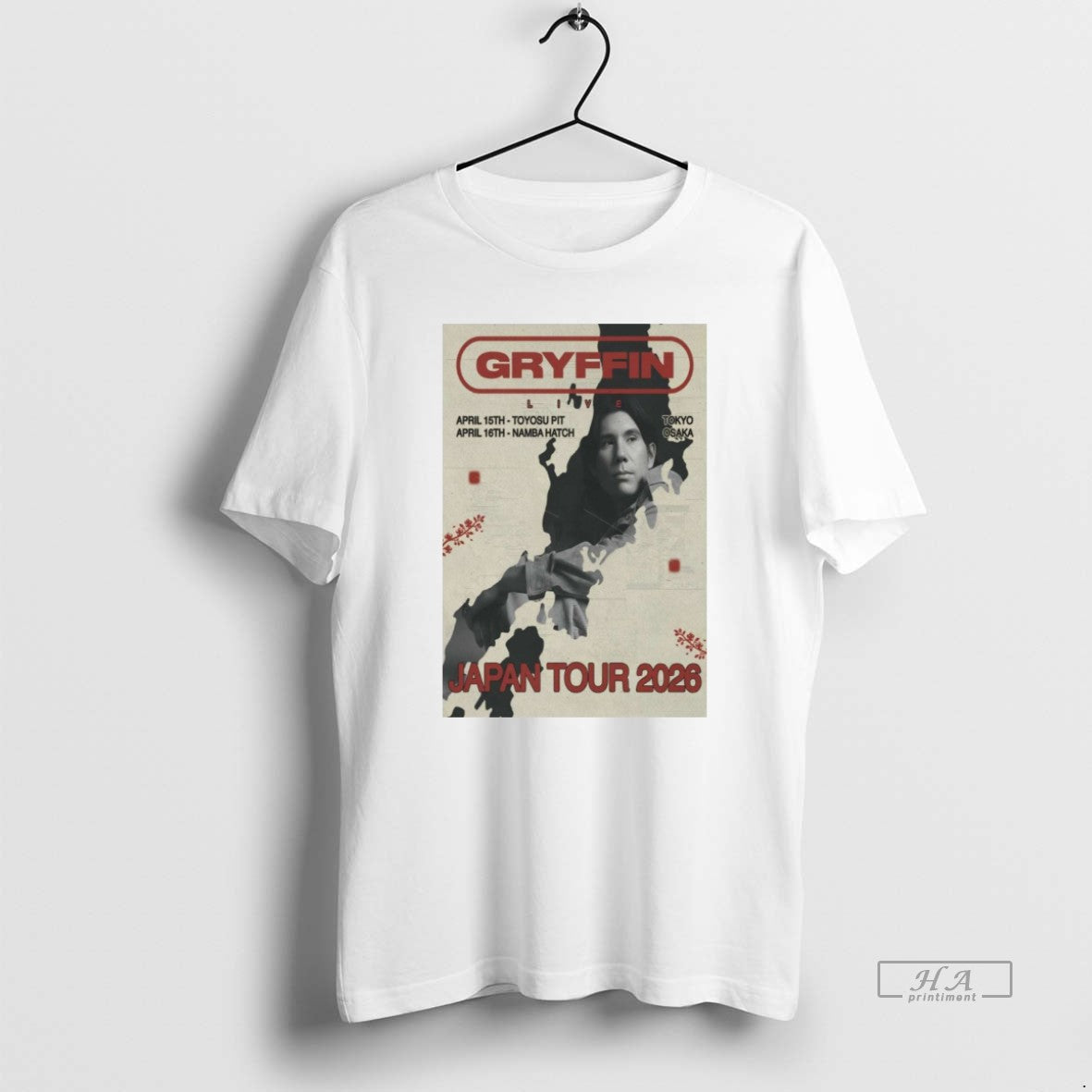 Official Gryffin Japan Concert April 15 16 2026 T-Shirts, Hoodie, Sweatshirt | RetroVerseTees.com