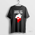 Official Hands Off Greenland Greenlandic Flag T-Shirts, Hoodie, Sweatshirt | RetroVerseTees.com