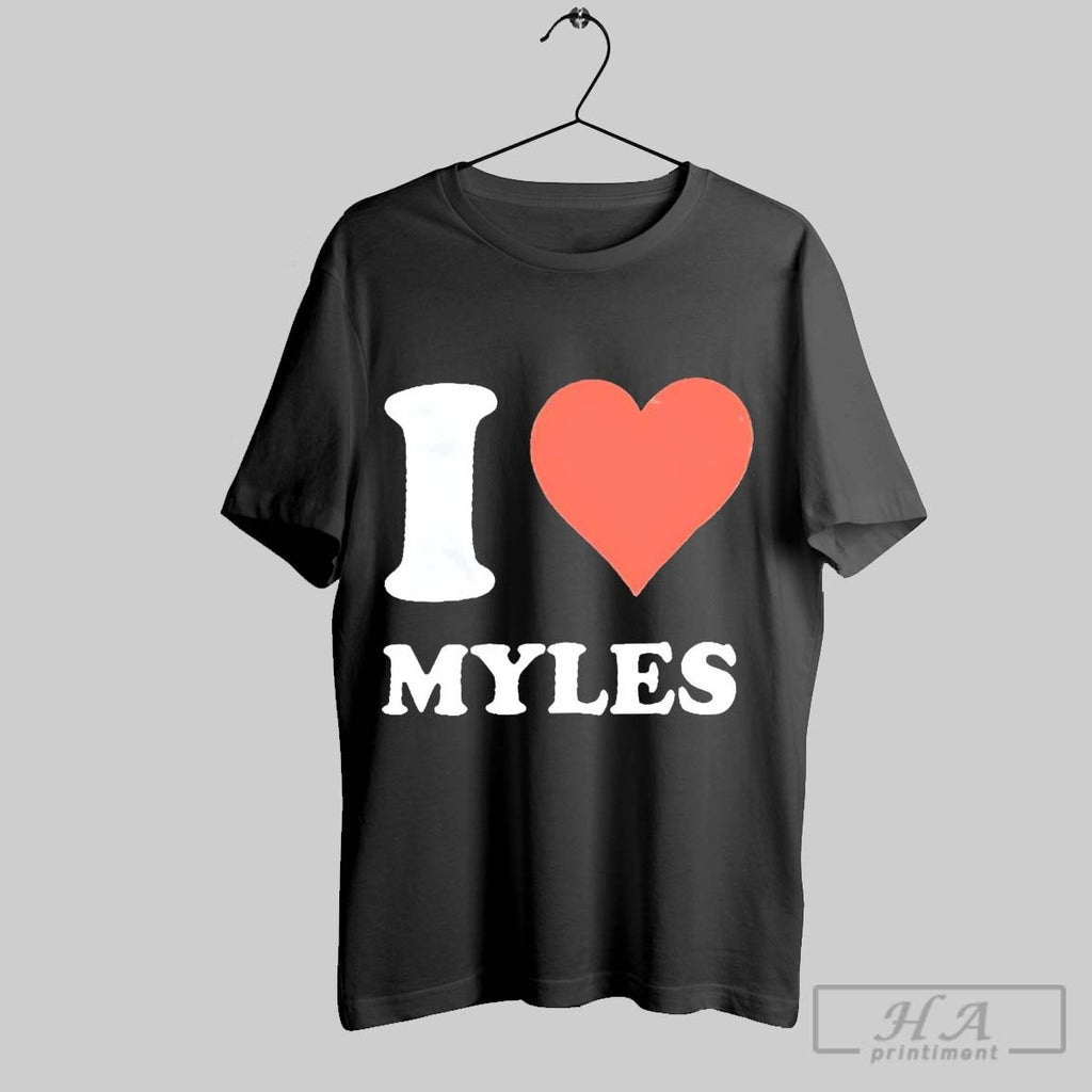Official I Love Myles Garrett Cleveland Browns