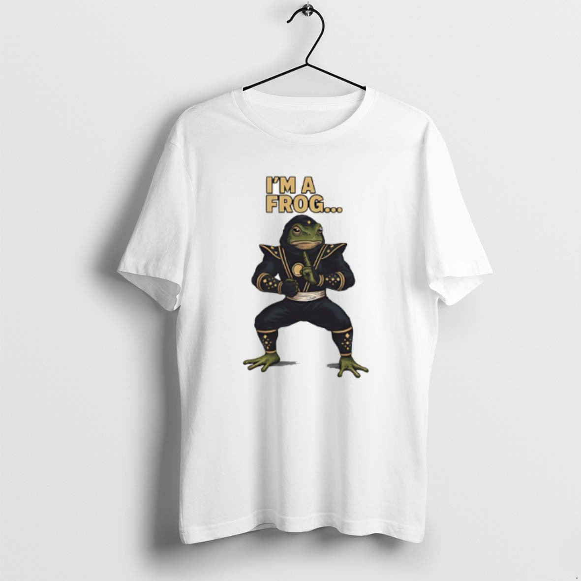 Official Im Frog Japanese Frog Samurai Graphic T-Shirts, Hoodie, Sweatshirt | RetroVerseTees.com