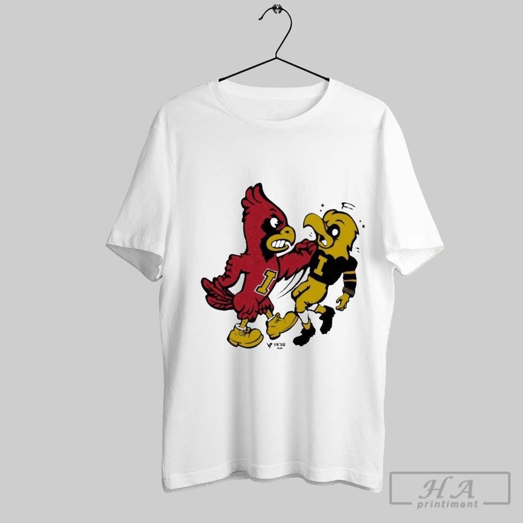 Official Iowa State Cyclones Knockout Beat Iowa Hawkeyes Mascot