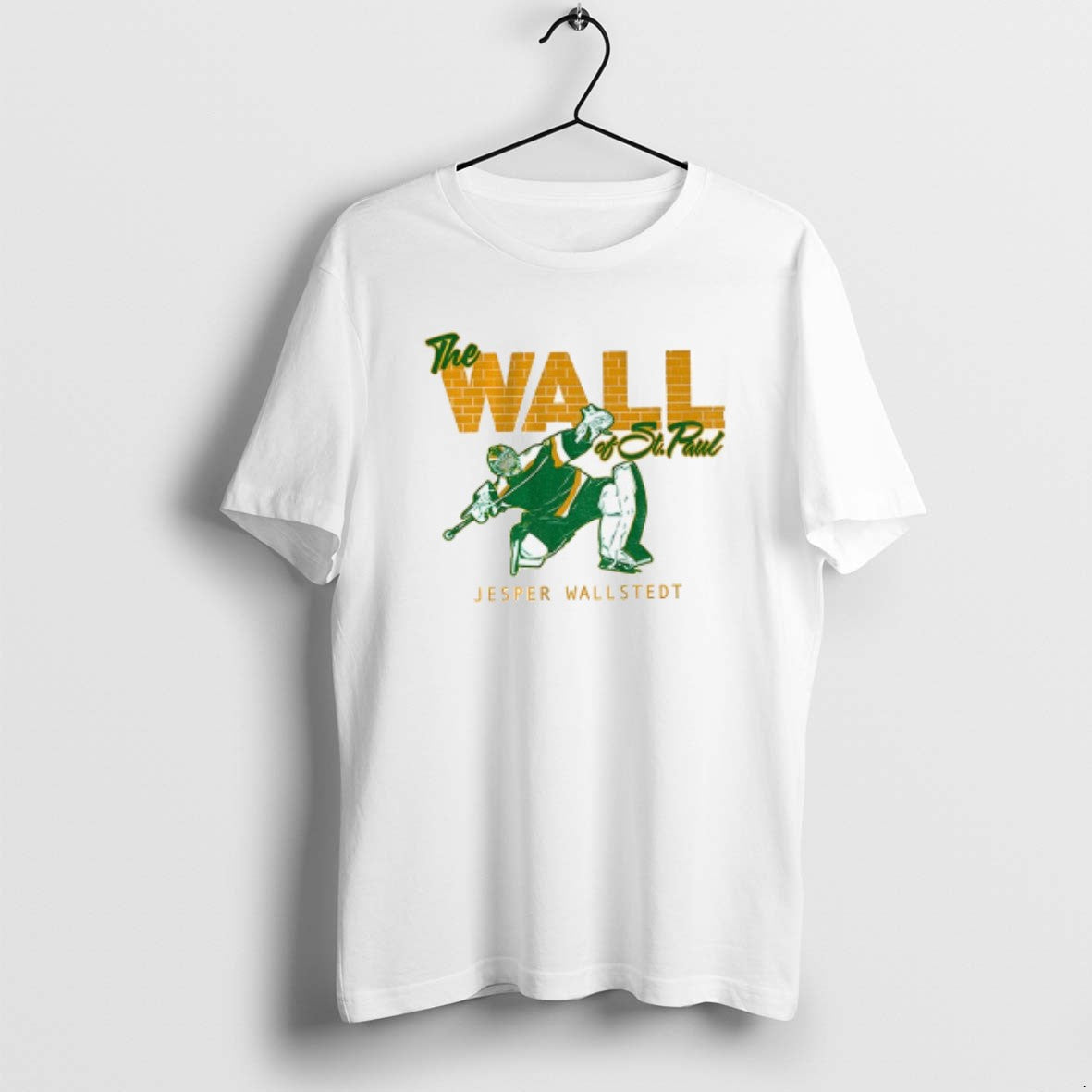 Official Jesper Wallstedt Minnesota Wild Hockey The Wall Of St Paul Nhl T-Shirts, Hoodie, Sweatshirt | RetroVerseTees.com
