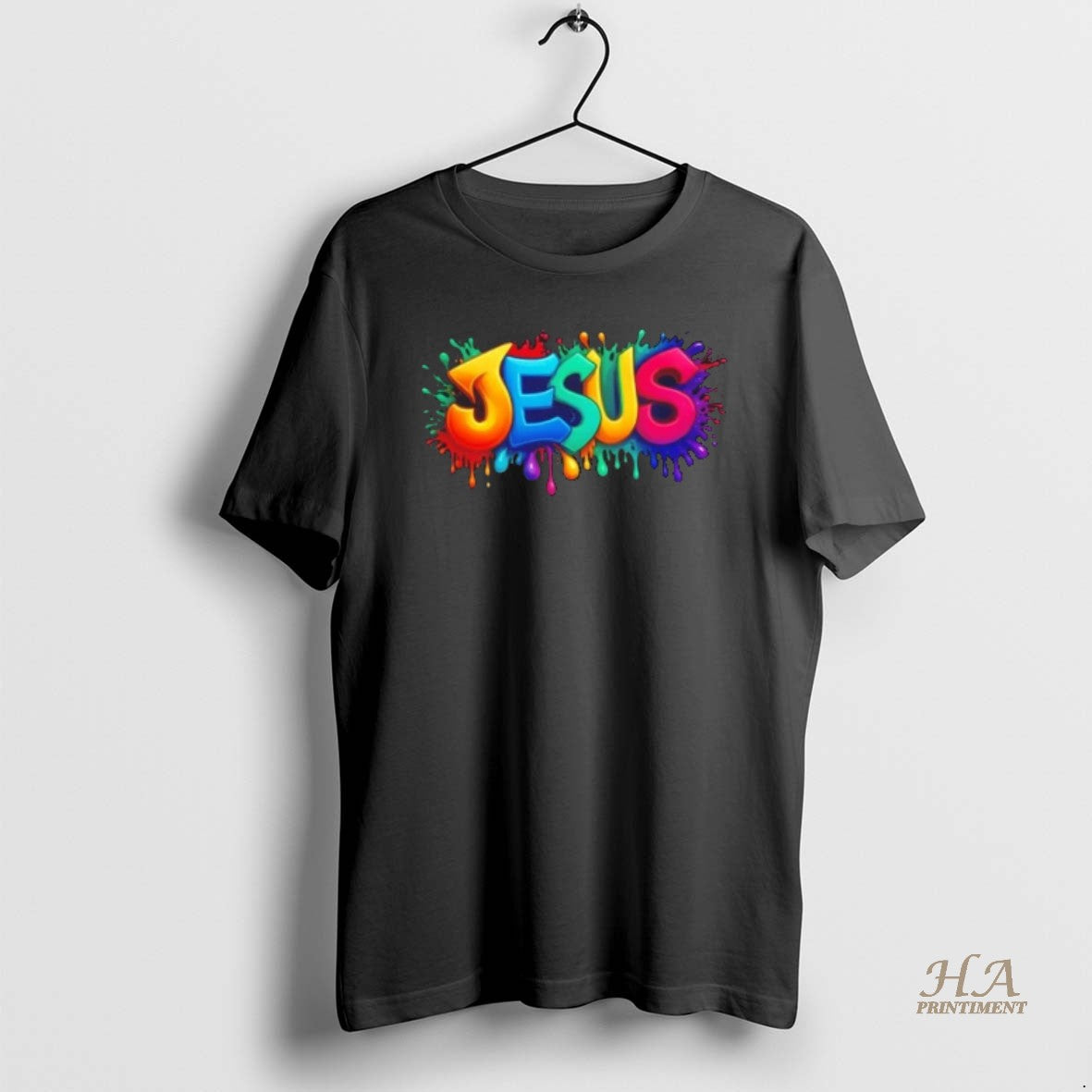 Official Jesus Colorful Vibrant Splash