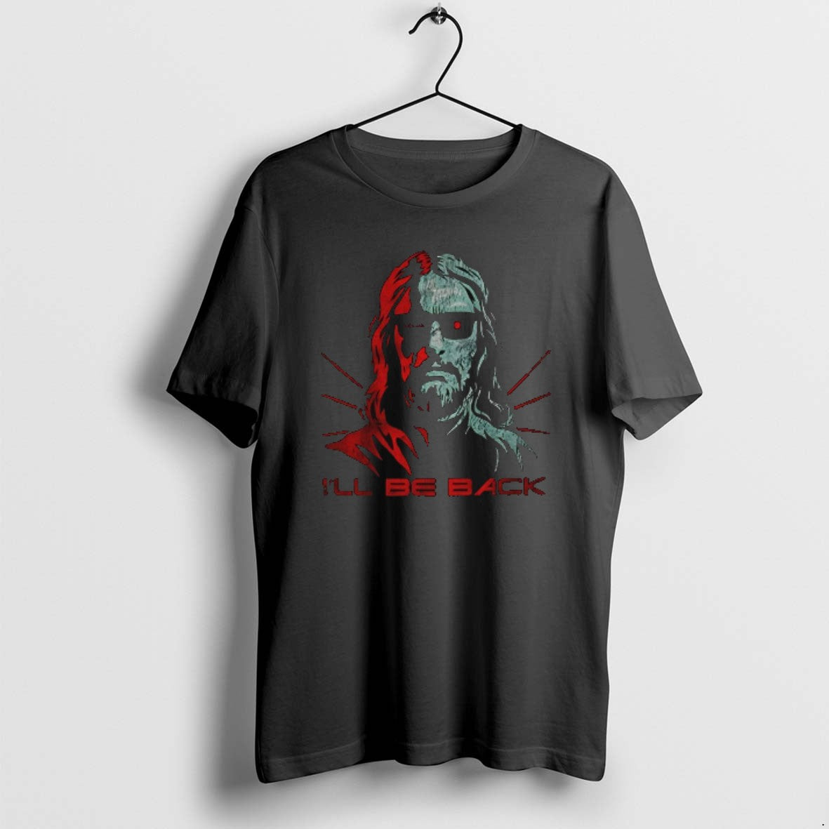 Official Jesus Terminator Ill Be Back T-Shirts, Hoodie, Sweatshirt | RetroVerseTees.com