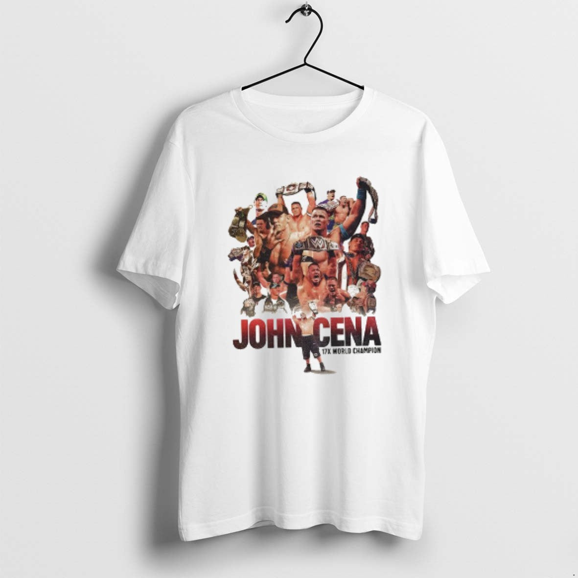 Official John Cena Wrestlemania 17th Championship Graphic T-Shirts, Hoodie, Sweatshirt | RetroVerseTees.com