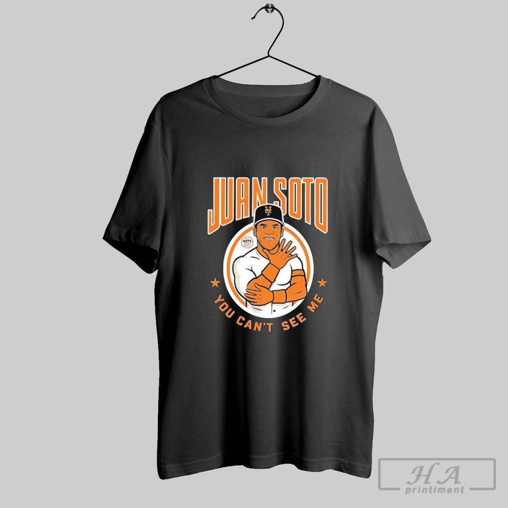 Official Juan Soto You Cant See Me New York Mets T Shirt