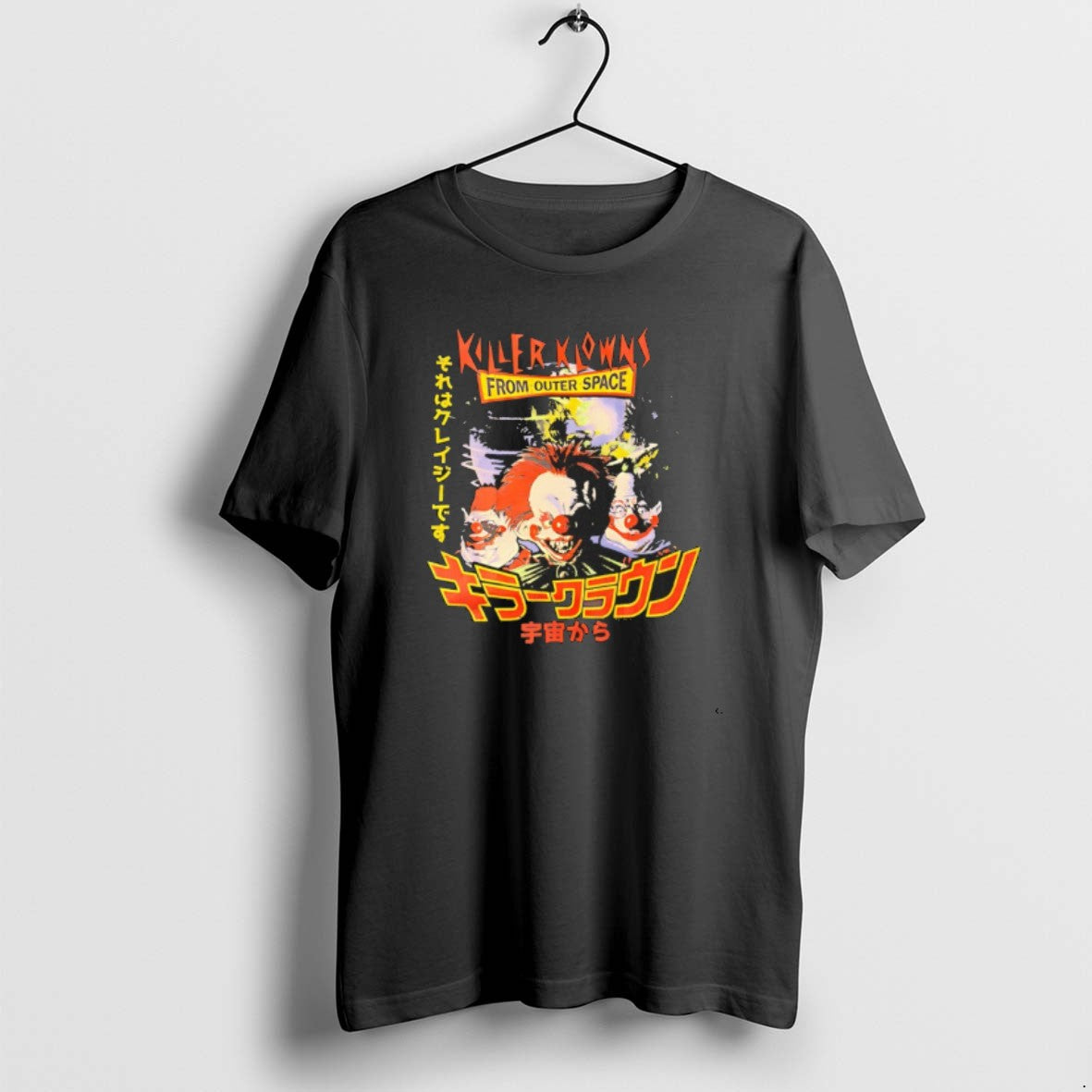 Official Killer Klowns From Outer Space Japanese T-Shirts, Hoodie, Sweatshirt | RetroVerseTees.com