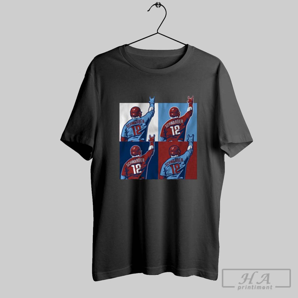 Official Kyle Schwarber The Four Schwarbomb Game Shirt Tee Shirt 2025