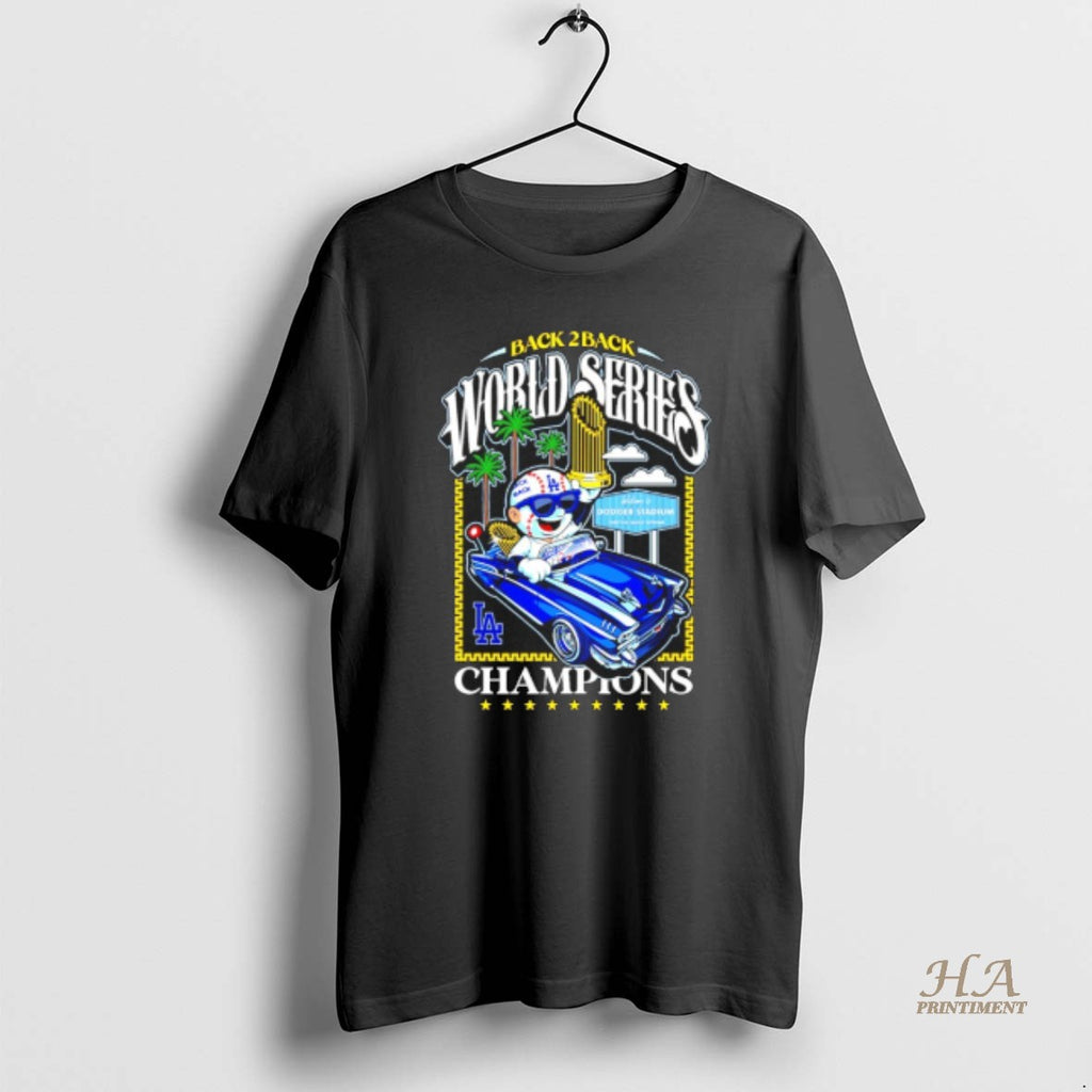 Official Los Angeles Dodgers 2025 Back To Back World Series Champions Drive