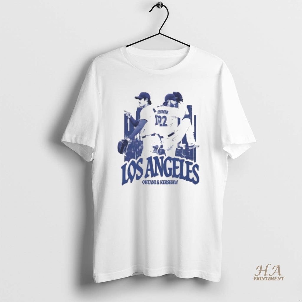 Official Los Angeles Dodgers Duo Shohei Ohtani And Clayton Kershaw