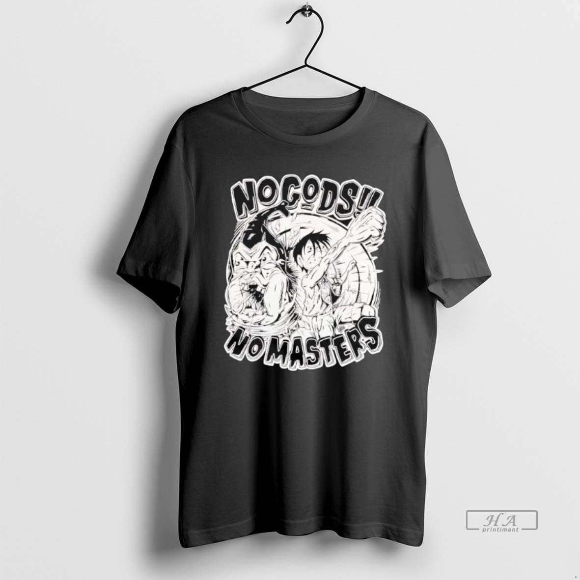 Official Luffy World Noble No Gods No Masters T-Shirts, Hoodie, Sweatshirt | RetroVerseTees.com