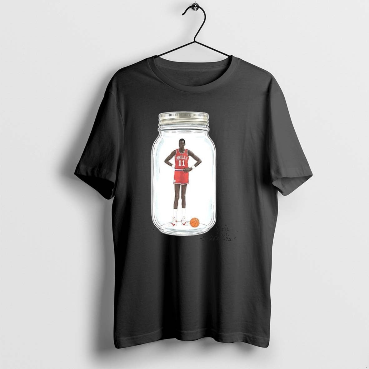 Official Manute Bol Philadelphia 76ers Basketball Minute Manute Glass Vase T-Shirts, Hoodie, Sweatshirt | RetroVerseTees.com