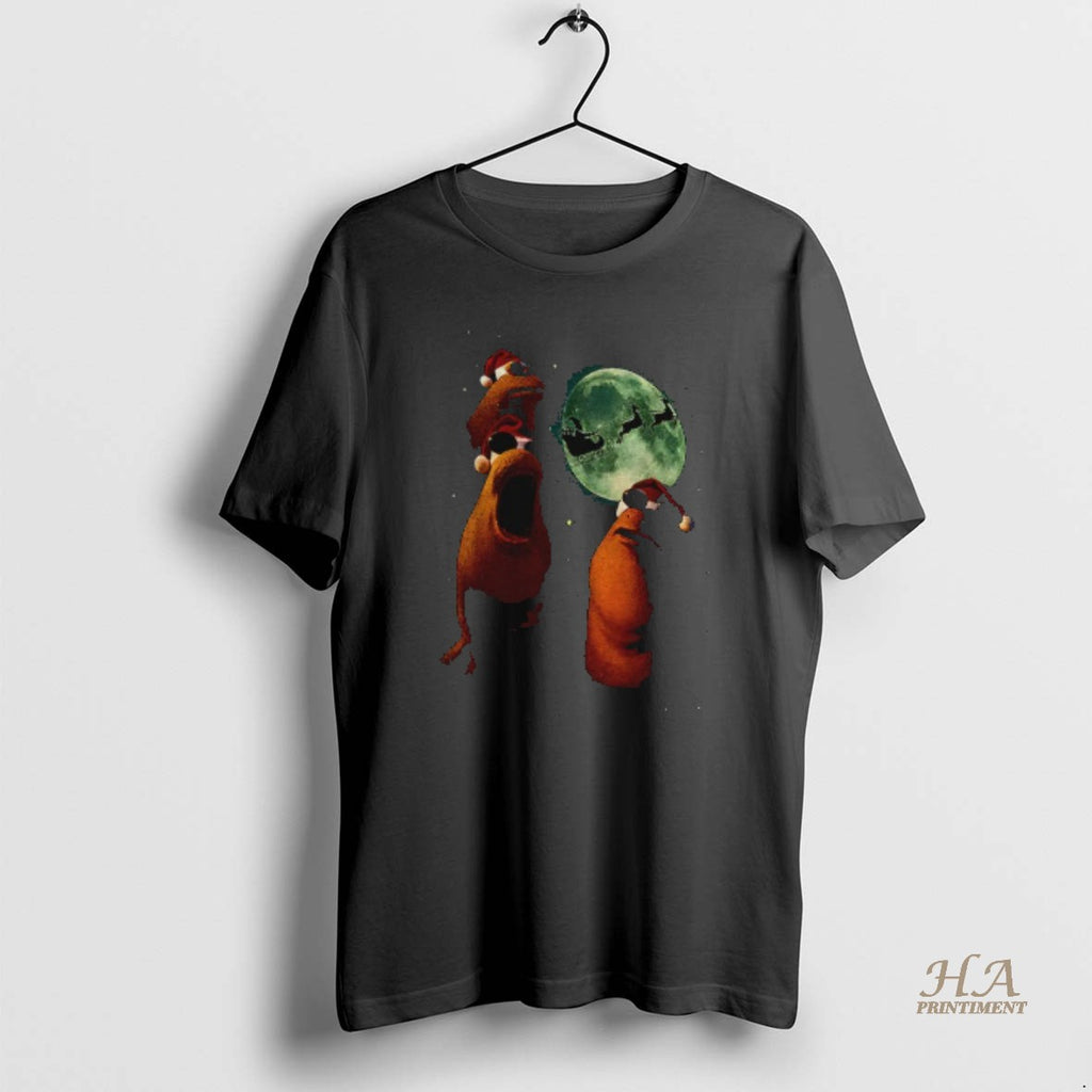Official Marcus The Worm Christmas Retro Graphic